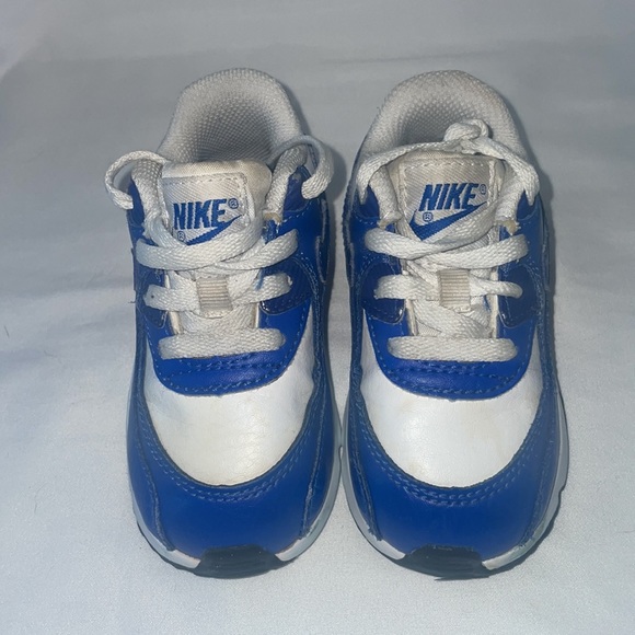 Nike Air Max 90 Toddler Shoes Royal Blue - Picture 2 of 6